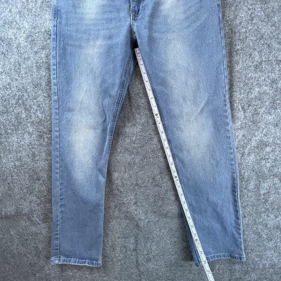 Smith & Mills Jeans Mens 34 Stretch Slim Classic Cropped - Picture 5 of 10